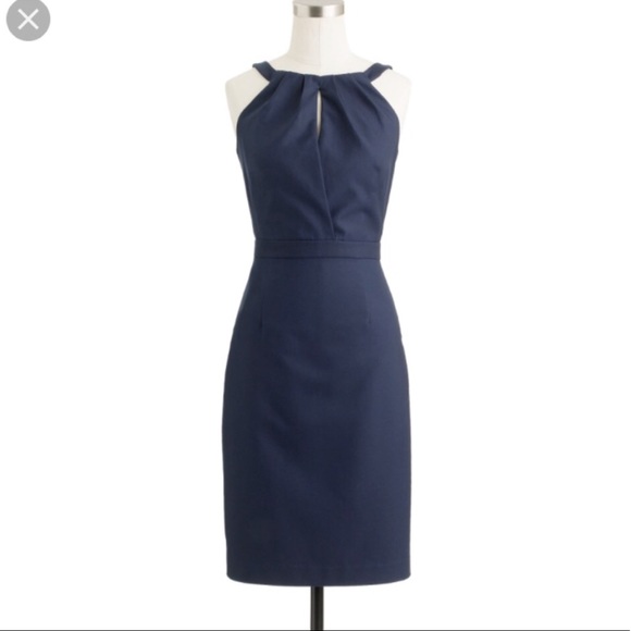 J. Crew Dresses & Skirts - .🎉 BNWT J.Crew Navy Blue Maren Bridesmaid Dress